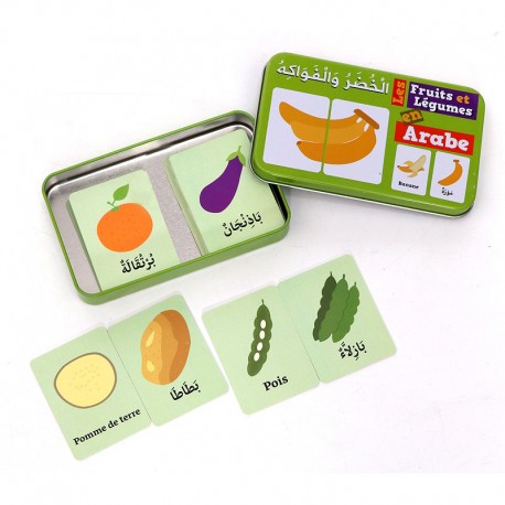 Fruits et légumes en arabe