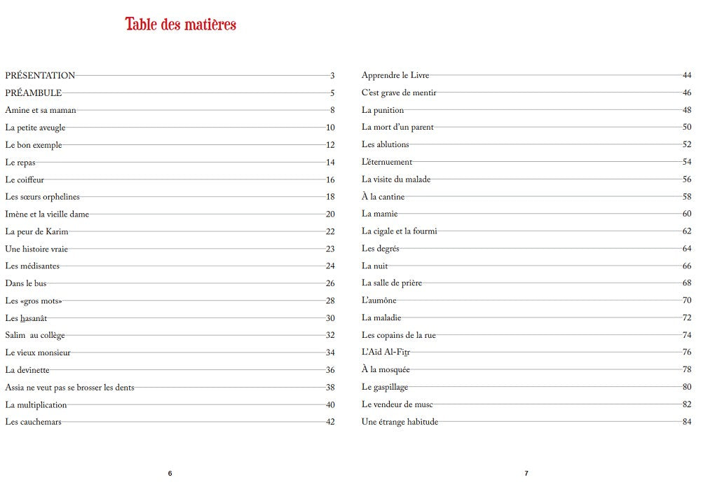 40 hadiths 40 histoires