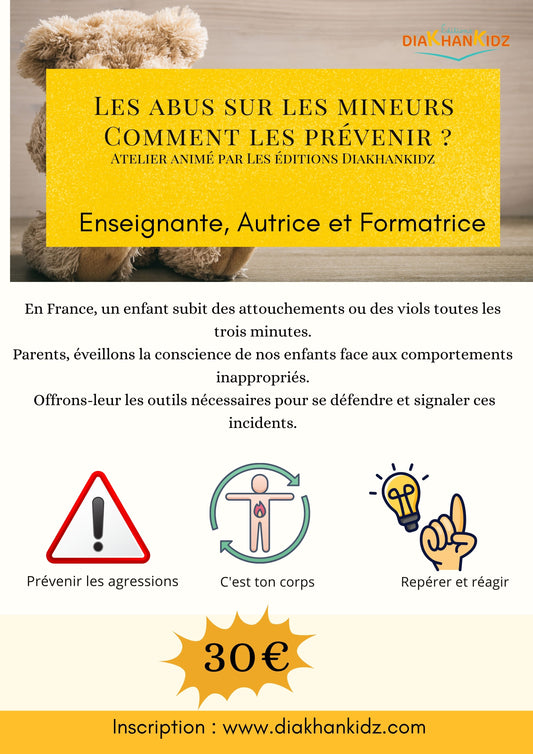 Atelier : Les abus sexuels sur les mineurs : Comment les prévenir ?